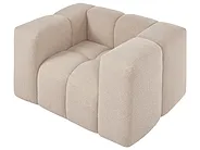 Living Room Set 5 Seater ANTOLA Boucle Beige_1161587