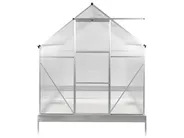Garden Greenhouse APULIA 190 cm 315 cm Silver_1005316