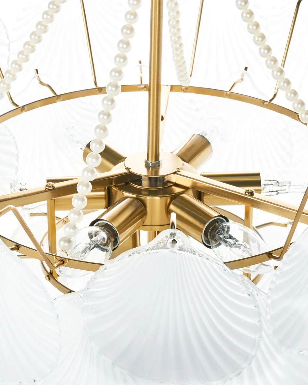 Chandelier BIGOTE Glass Brass_1005904