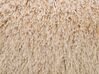 Dekokissen Felloptik beige 45 x 45 cm 2er Set CIDE_801797