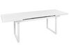 Fehér kihúzható kerti asztal 180/240 x 90 cm VALCANETTO_922596