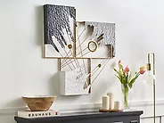Wall Decor BALBRIGGAN 70 cm Metal Multicolour_1171574