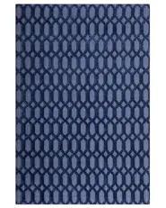 Dywan CIZRE Granatowy 140 x 200 cm Wiskoza_750441