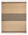 Jutový koberec 300 x 400 cm béžový ERICEK_885187