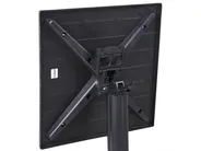 Stolik ogrodowy barowy LEMNOS 60 cm 60 cm Czarny_1034952