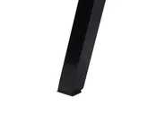 Stół ogrodowy CANETTO 150 cm 90 cm Szkło Czarny_808283