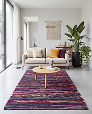 Rug BARTIN Black 140 x 200 cm_1180011