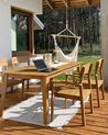 4 Seater Acacia Wood Garden Dining Set FORNELLI_931848