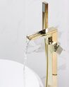 Freestanding Bath Mixer Tap Gold BOYOMA_786723