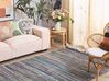 Modrý bavlněný koberec 160x230 cm BESNI_530825