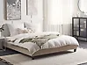 Cama sin cabecero Tela ROANNE 180 x 200 cm Beige