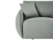 Modular Sofa 2 Seater MESNALI Fabric Green_1046405