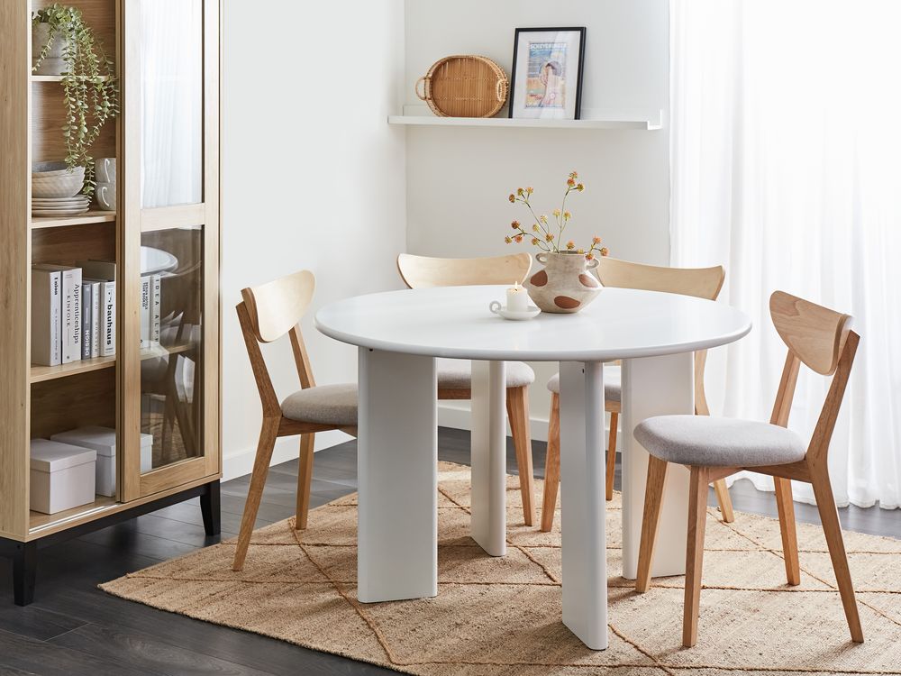 Stół do jadalni COSMO Biały 120 cm 120 cm