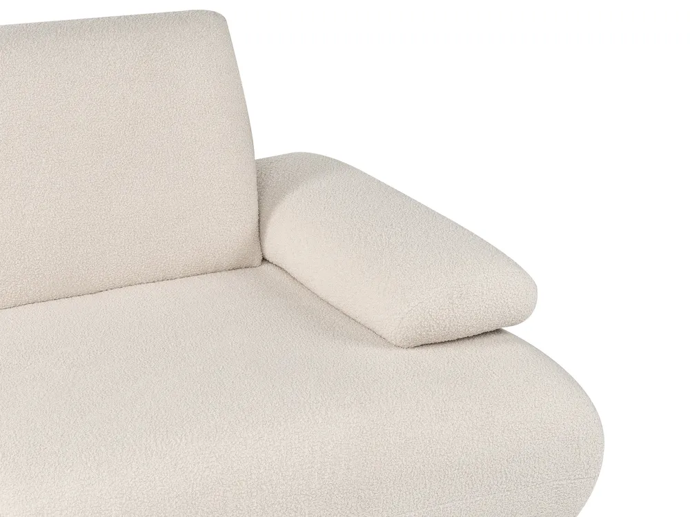 Divano 2 posti NACKA Bouclé Bianco sporco_1056801
