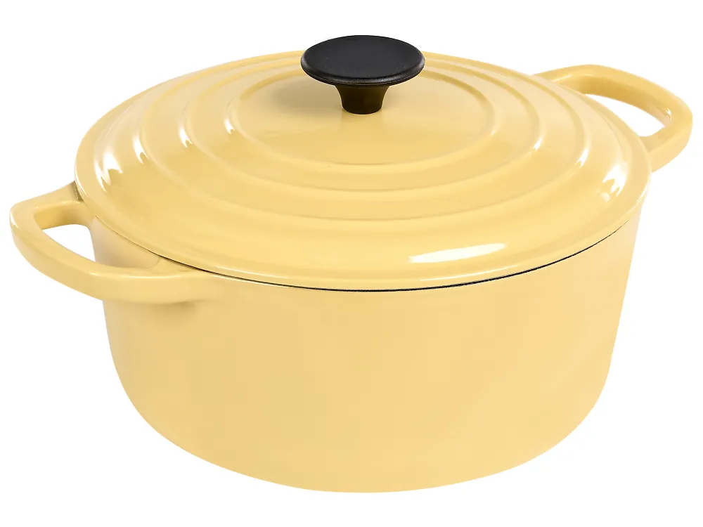 9 Piece Cast Iron Set FERRA Yellow_1169402