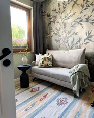 Tappeto APARAN Beige 200 x 300 cm Kilim Cotone_1036028
