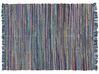 Modrý bavlněný koberec 160x230 cm BESNI_805857
