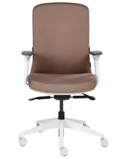 Sedia da ufficio KAMILON Tessuto Marrone_1084871