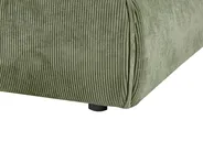 Wasserbett Cord VINAY 160 x 200 cm Olivgrün_880861