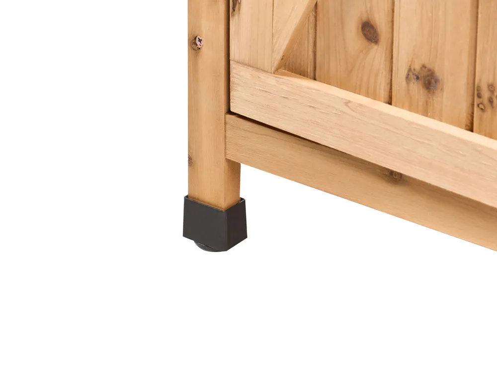 Capanno per gli attrezzi SENIGA 85 cm 46 cm Legno di abete Naturale_1041630