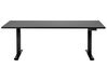 Elektricky nastaviteľný písací stôl 180 x 80 cm čierny DESTINES_899529