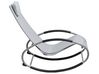 Rocking Sun Lounger Grey CAMPO_689233