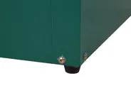 Skrzynia ogrodowa CEBROSA 165 cm 70 cm Metal Ciemnozielony_717756