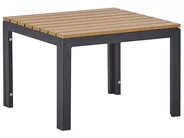 Garden Corner Sofa with Table 4 Seater PIENZA II Modular Grey Right Hand_776809
