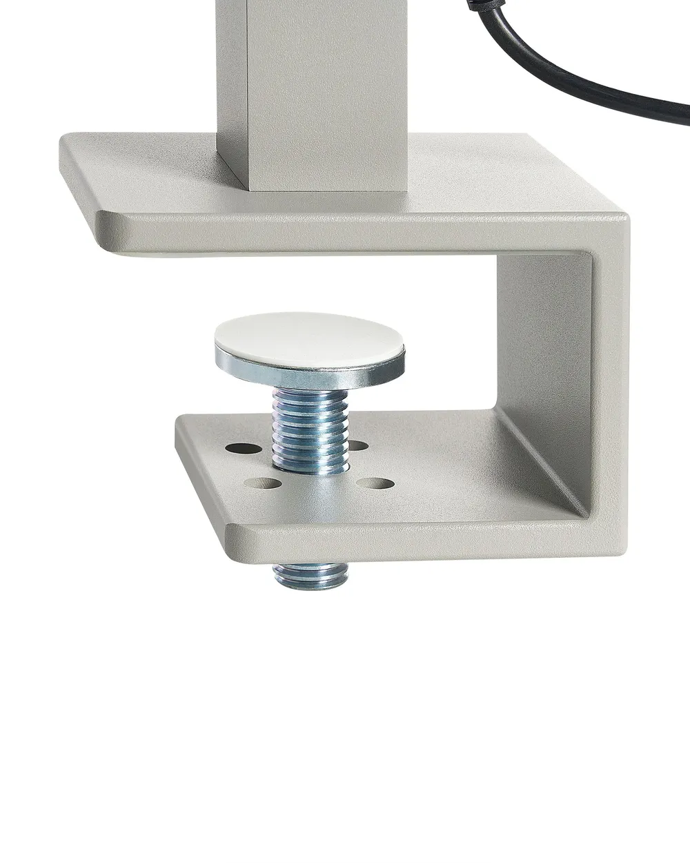 LED Schreibtischlampe klemmbar OCTANT mit Bewegungsmelder Metall Silber_849495