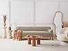 Sofa 3 Seater SOSJO Fabric Taupe