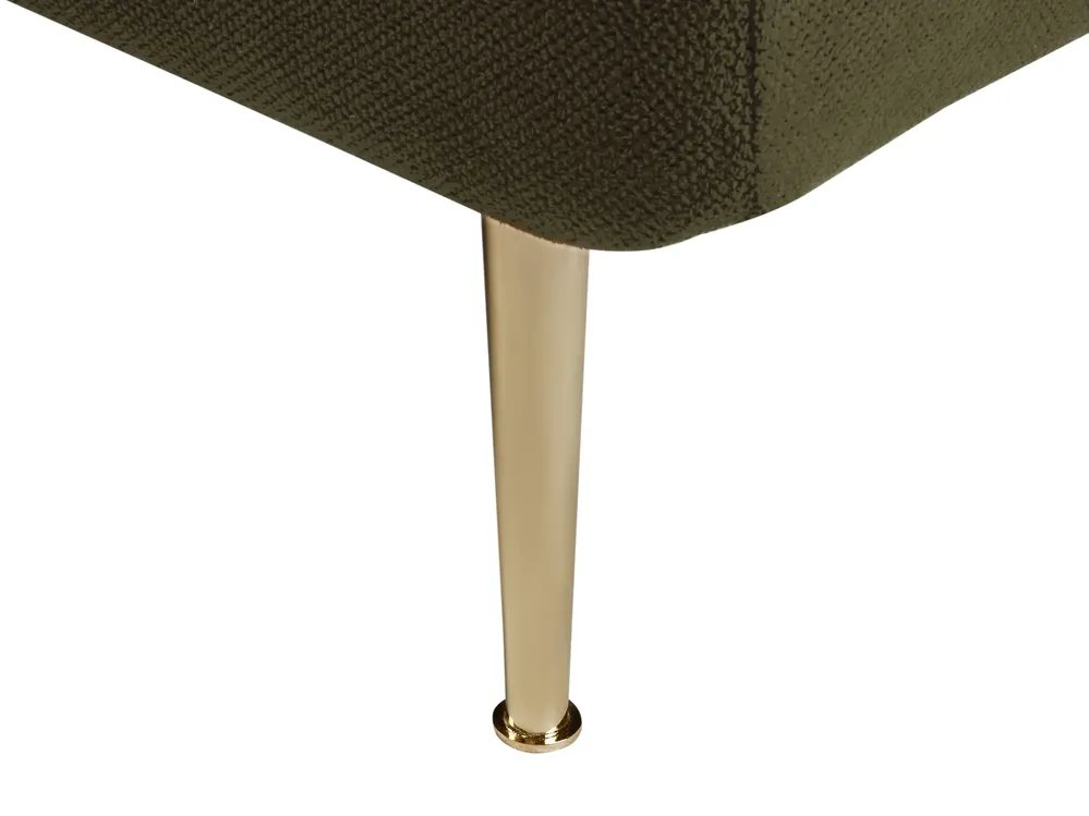 Left-Hand Chaise Longue GONESSE Fabric Green_927633