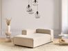 Right-Hand Chaise Longue ARDAL Fabric Beige