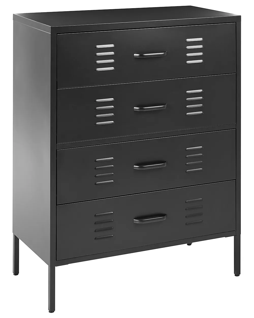 Kommode ENAGO Metall Schwarz
