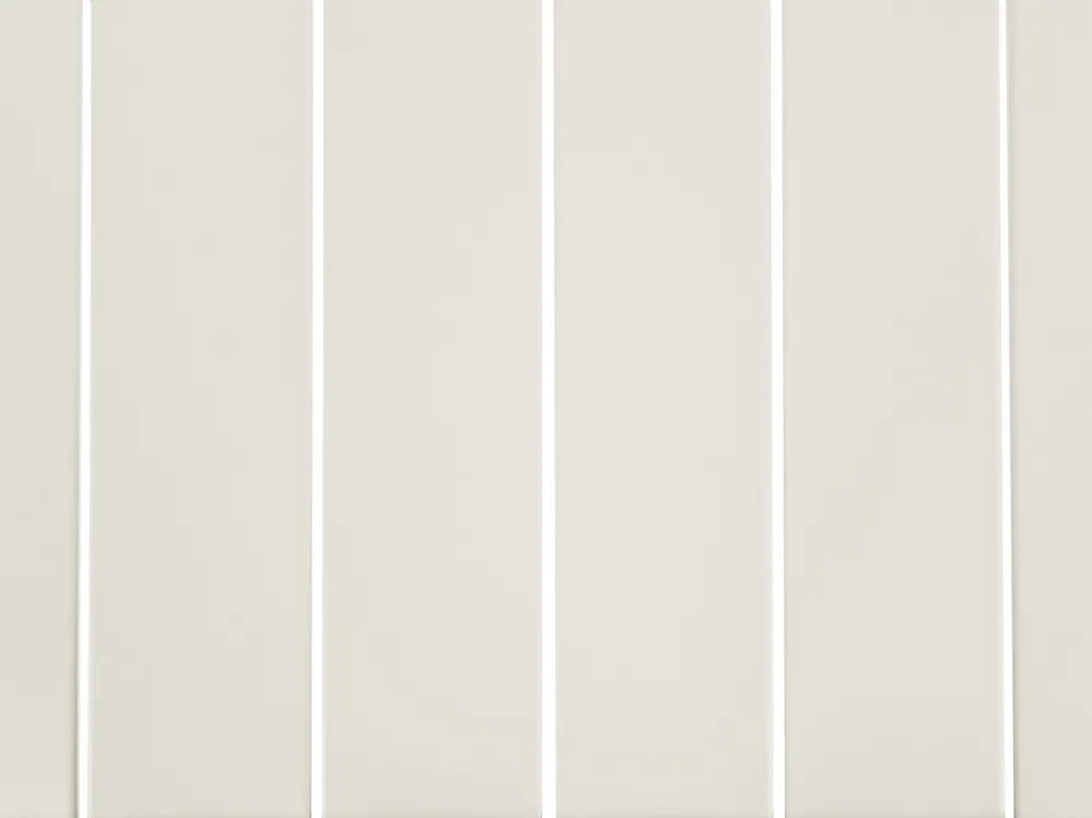 Garden Dining Table TERENZO 160 cm 90 cm Metal Light Beige_1077624