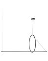 Hanglamp LED metaal zwart TAMOR_934365