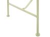 Metal Garden Bench 130 cm Light Green MILAZZO_825350