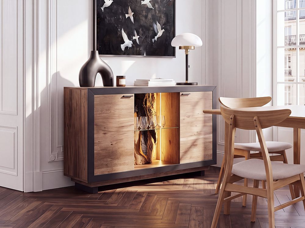 Cabinet MARANA Brown/ Black