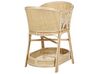 Babyseng med hynde rattan LAGRASSE_885432