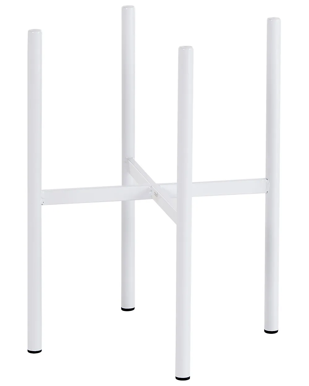 Magasított virágállvány GENTIANELLA 31 cm Fém Fehér_1190784
