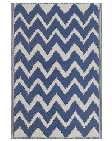  Venkovní koberec 120 x 180 cm námořnická modrá SIRSA