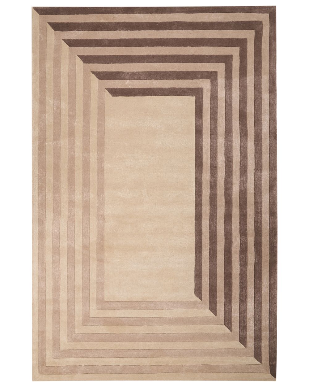 Tapis SARAI Beige 200 x 300 cm Soie artificielle
