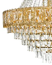 Chandelier MEKI Crystal Gold_1044216