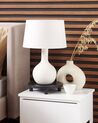 Ceramic Table Lamp White SOCO_843172