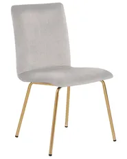 Set di 2 sedie da pranzo RUBIO Velluto Grigio_810418