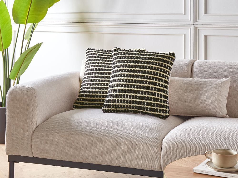 Black and white sofa cushions new arrivals