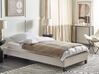 Enkeltseng beige 90 x 200 cm ROANNE_902928