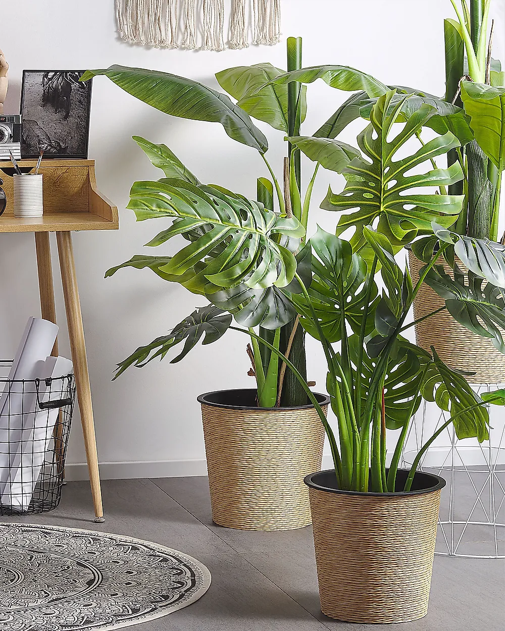 Kunstpflanze MONSTERA PLANT 113 cm Grün