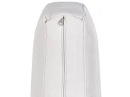 Set di divani angolari da giardino 5 posti MESSINA Metallo Bianco sporco Lato Sinistro_929619