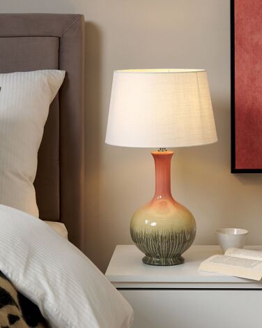 Ceramic Table Lamp Multicolour NIZAO