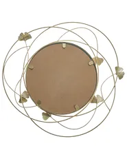 Wall Mirror ANGLET 46 cm 49 cm Metal Gold_904364